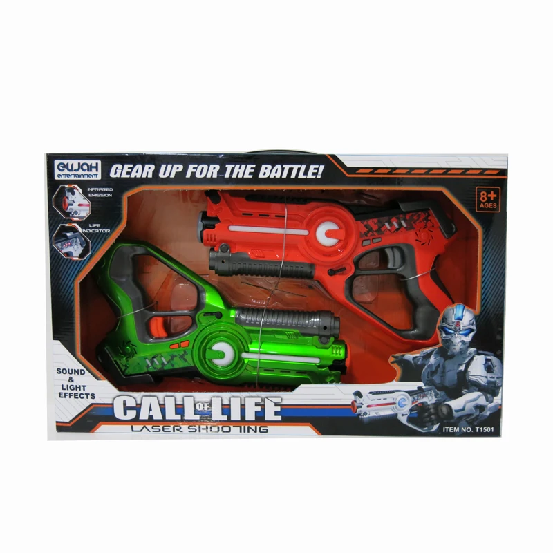 laser toy gun set