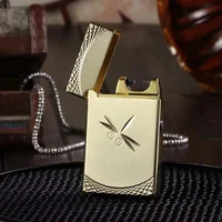 

Kuaigao L-012 best selling gold color cheap cigarette lighter usb for lighter cigarette