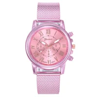 

Different Colors Quartz Watch For Women Geneva Wrist Watches Creative Plastic Fashion Cheap Women Hand Watch Match Color watch