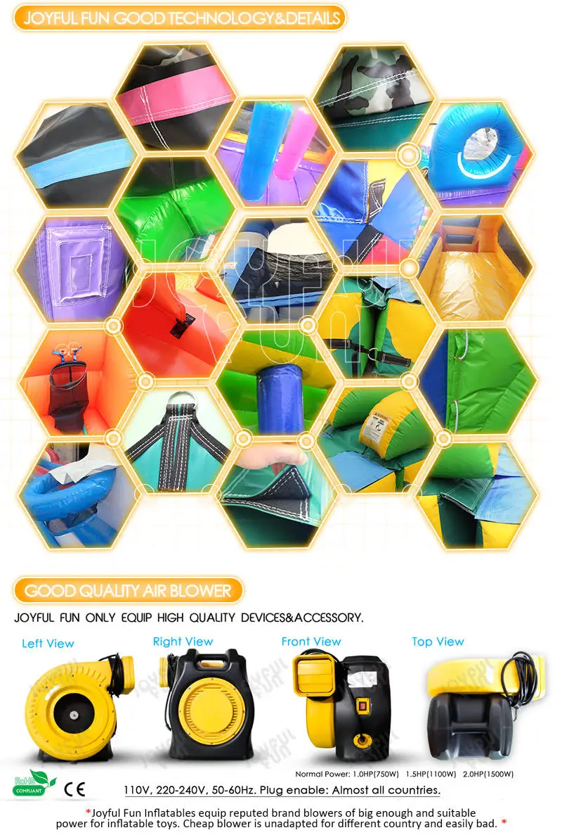 Large Inflatable Obstacle Course