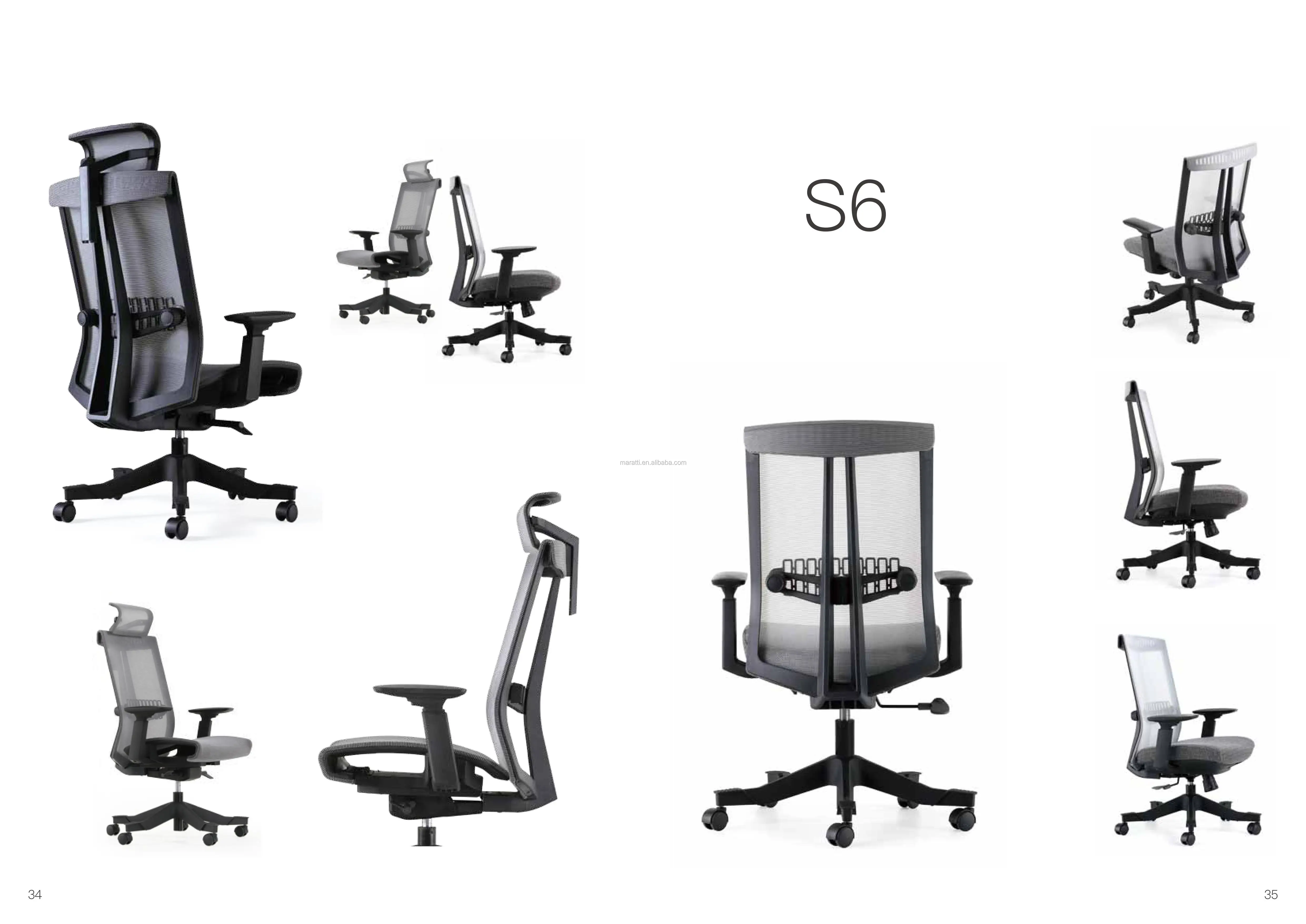 BIFMA high back conference mesh office chair