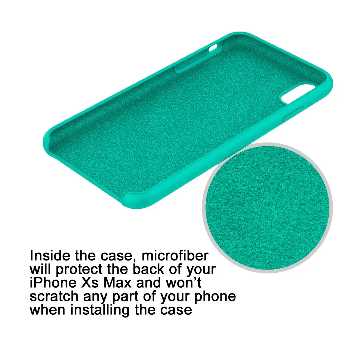 Custom Original Shockproof Silicone Liquid Mobile Back Shell Cover Silicon Phone Case For Iphone