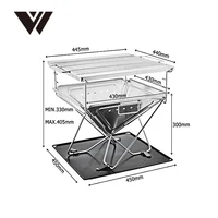 

Weldon mini folding bbq grill