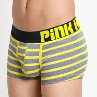 

Cheap Stripes Cotton Boxer Briefs Wholesale Colors Running Sports Underwear