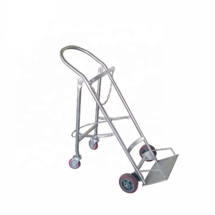 
Hospital Stainless Steel Gas Cylinder Trolley ,Oxygen Cylinder Trolley for Oxygen Cylinder 