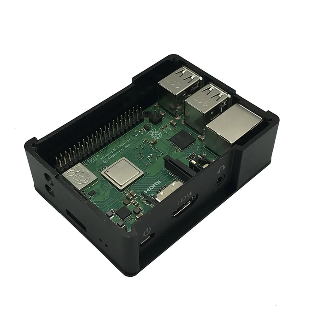 Raspberry Pi 3 Case Aluminium With Fan For Raspberry Pi 3 2 And B Black Buy Raspberry Pi 3