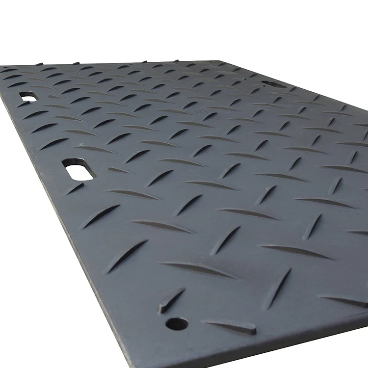 Hdpe Plastic Outdoor Ground Protection Mat Hdpe Mobile Road Mat