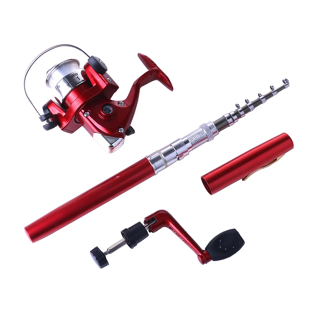 

NWEUP 20cm Olta Pen Shaped Telescoping Fishing Rod High Quality Telescopic Fishing Rod, 6 colors