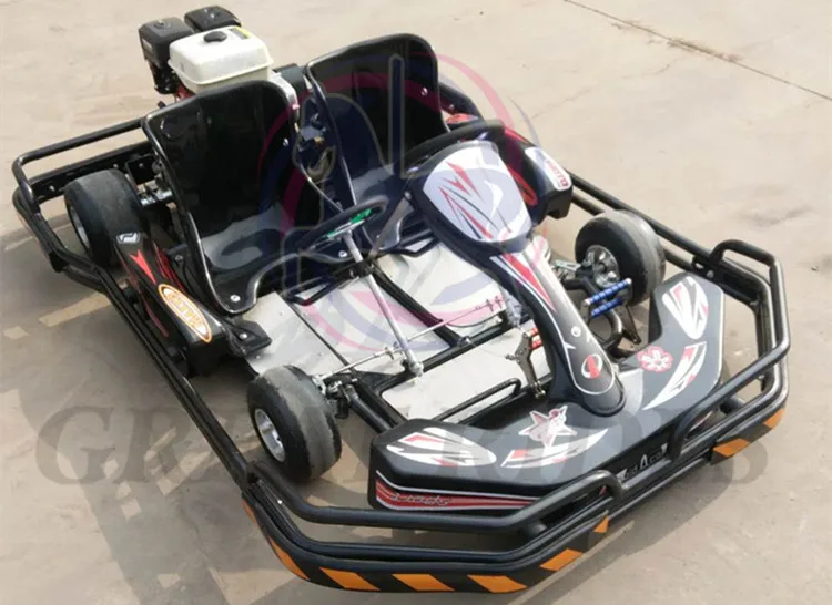 High Quality Street Legal Amusement Games 2 Seater Adults Pedal Gas