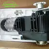 multi span film greenhouse gear motor ventilation and shading system