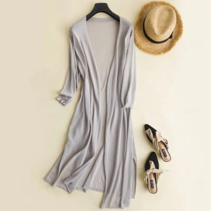 

Ladies Cardigan Handmade Knitting Sweater Women Sweater Cardigan Long Cardigan Sweater