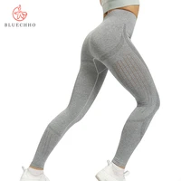 

2019 Outdoor Sportswear Fitness Gym Clothing Shark Women's High Waist Yoga Pants Seamless Leggings