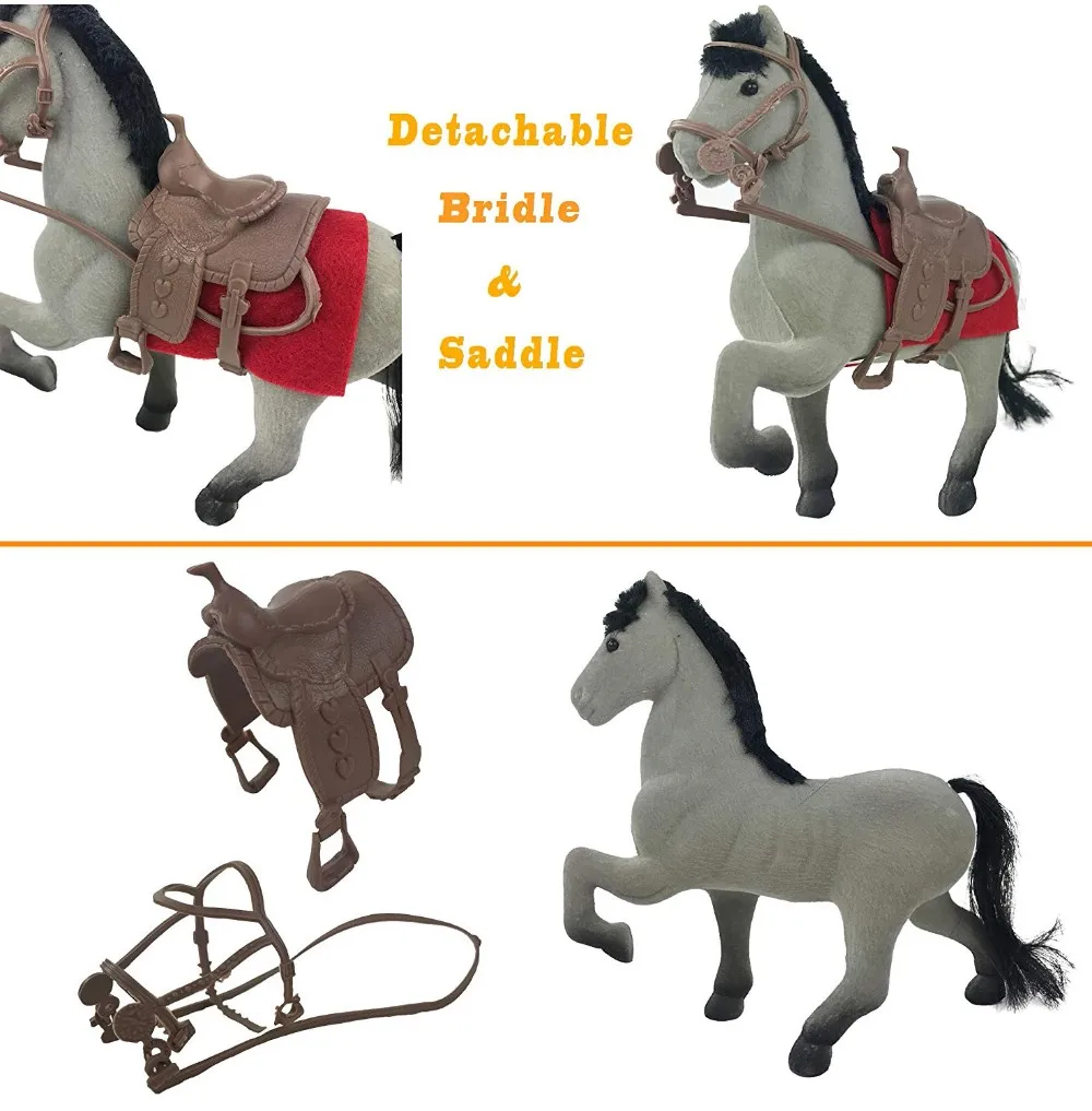 Horse Stable Takealong Toy Play Set With Farm Tools And Accessories
