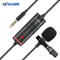 

New Lavalier Clip Pin Microphone For Smartphone Cell Phone Mukbang