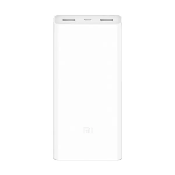 

Chinese Version Original Xiaomi MI Power Bank 2C 20000mAh External Battery Portable Xiaomi Powerbank 2C Dual USB Quick Charge, White