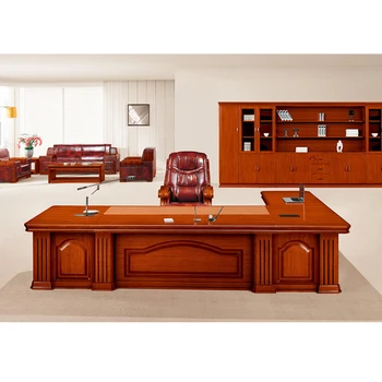 Top Quality Office Furniture Hy D5036 Teak Wood Ceo Office