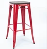 appearance high quality colorful antique iron bar stools chairs