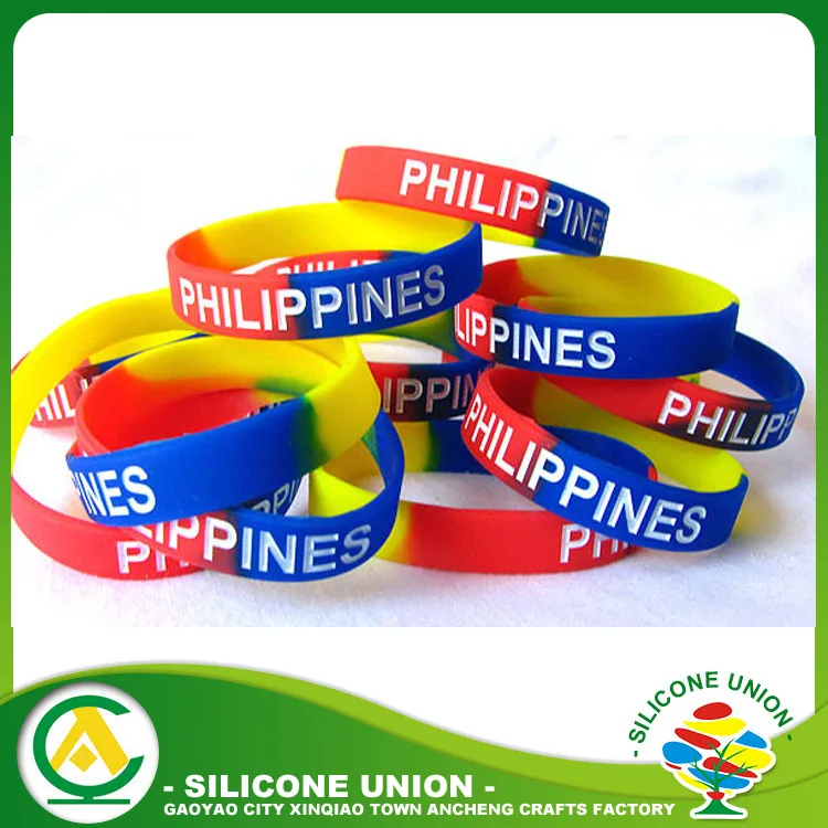 2019 Philippine Elections Campaign Gifts Silicone Bracelets,Philippine