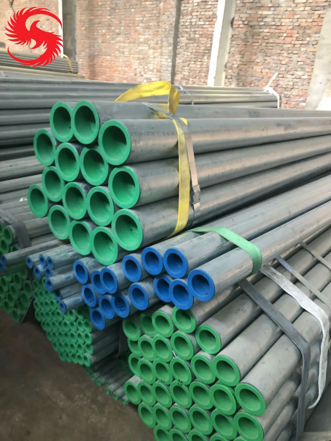 hot dipped galvanized steel tube with plastic lining