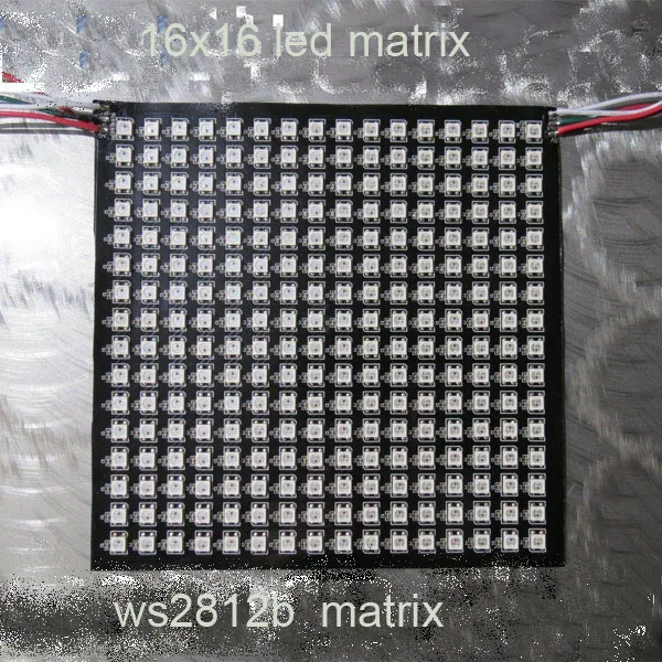 16x16 ws2812 matrix led pixel panel