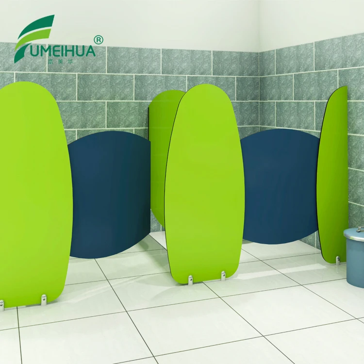
kindergarten and nursery school kids toilet cubicles partition 
