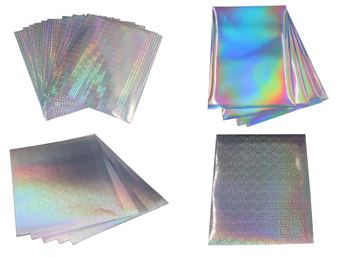 Плёнка голографическая ZENOCAL, серия Holographic Vinyl, SBHP-01, 90 мкм, 1.22 х 50 м