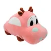 Promotion custom stuffed plush motorcycle/car/school bus/train truck toy