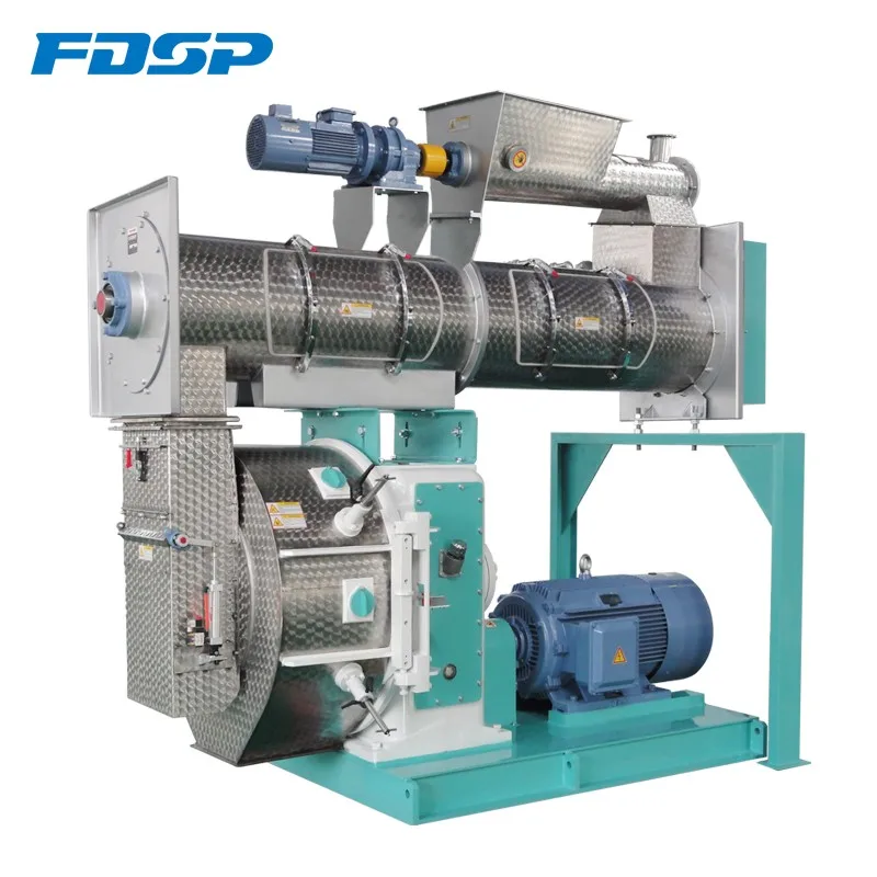 36tph Floating Fish Feed Plant Extruded Feed Production Line For Feed