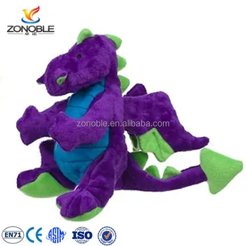 purple dragon stuffed animal