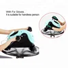 Lightweight exercise bike electronic foot cycle exerciser for rehabilitation training