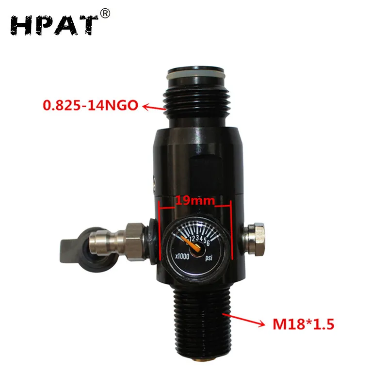 Paintball Accessories Output Pressure 2200psi Thread M18*1.5 Paintball
