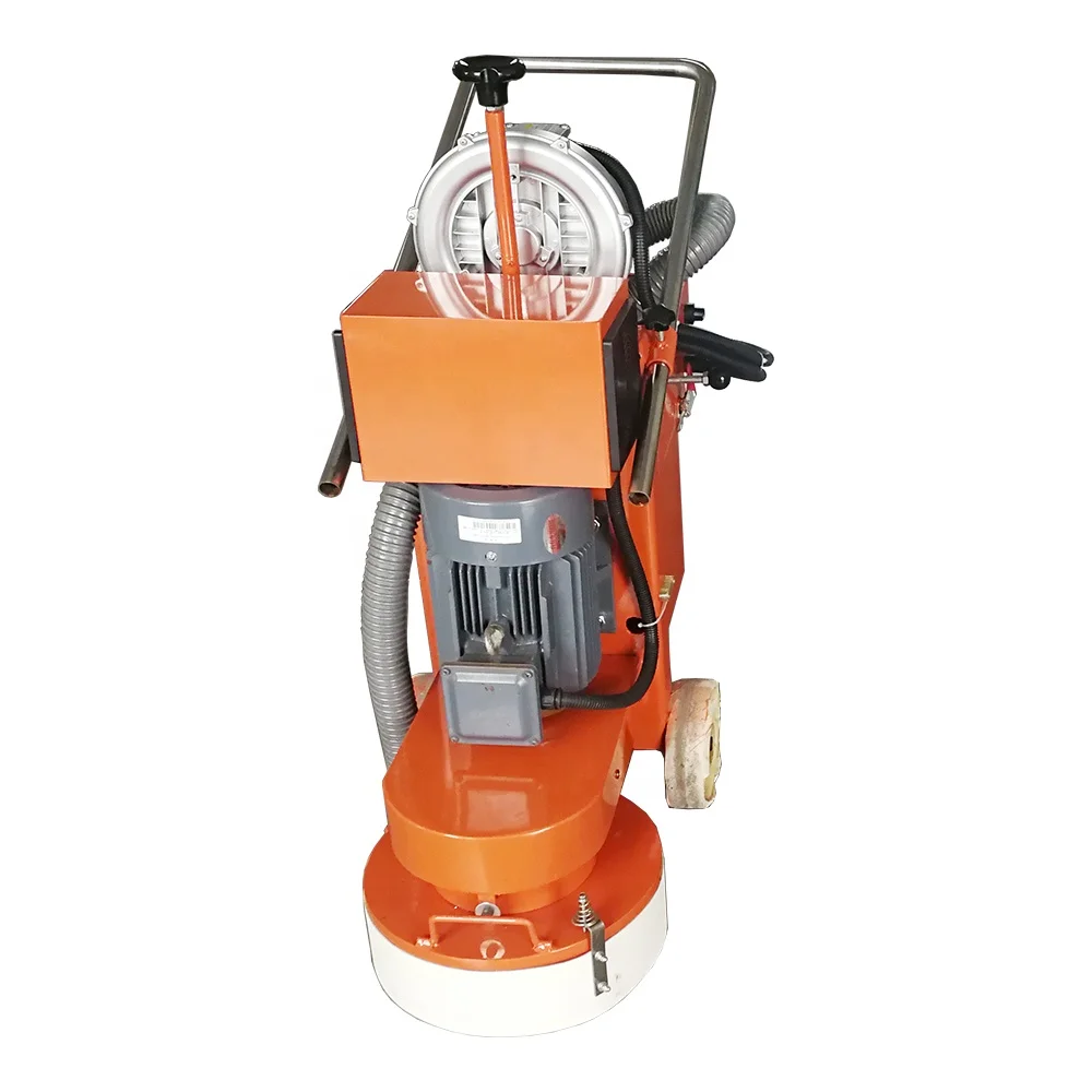 220v Concrete Grinding Machine With Vacuum Old Epoxy Removing Machine