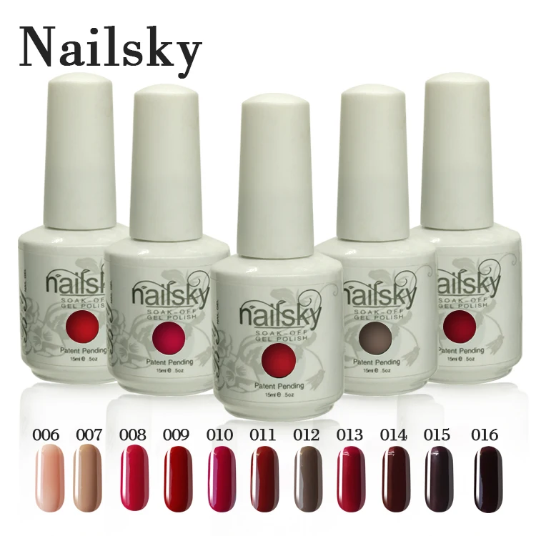 Professional Uv Gel Nail Polish Custom Private Label Soak Off Gel