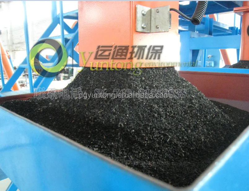 
Low price for promotion in 2015 recycled tires rubber powder crumb rubber grinding machine 
