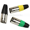3 Core Silver Male Head XLR Plug Adapter XLR Microphone Audio Stereo Microphone Head Video Studio Cable Connector