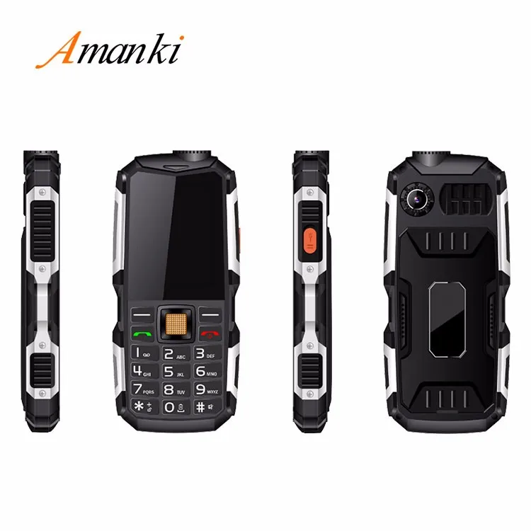 Newest ! Original 2000mah Dual Sim 2.4 Inch Rugged Waterproof Mobile