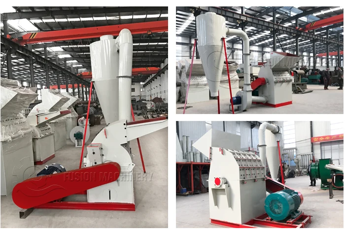 Big capacity wood hammer mill/pallet shredder/wood chip crusher for sale