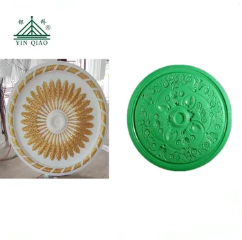 Ceiling Center Decoration Plaster Of Paris Gypsum Ceiling Roses