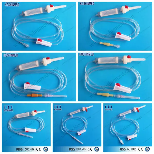 Medical Supplies Ysite Injection Port Ce/iso Approved Blood Giving Set