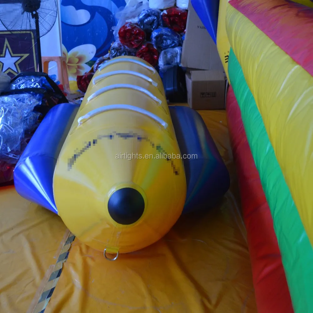 

10 seats floating inflatable boat PVC Water banana boat for sale