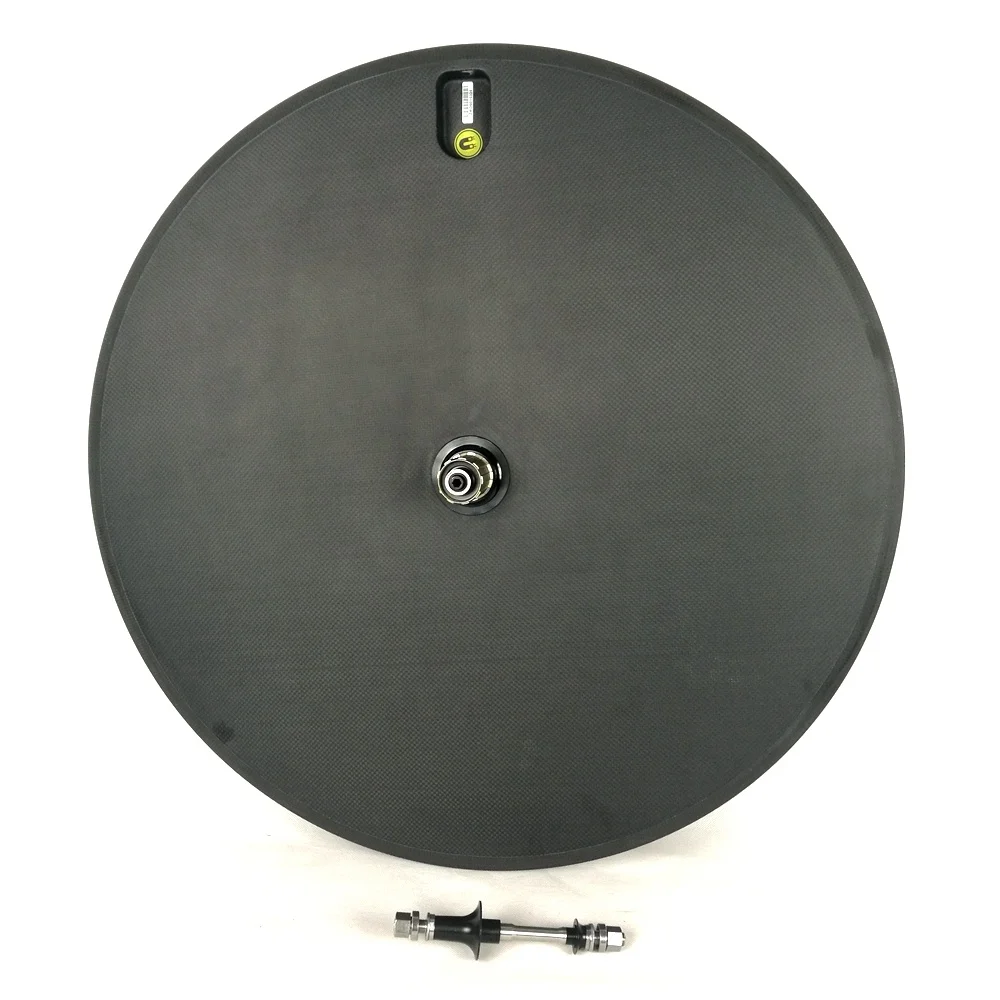 Carbon Wheel 700C*23MM Track and Road Convertible Disc Wheels