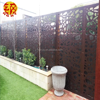 Customized Stainless Steel Decorative Garden Fence Privacy Metal