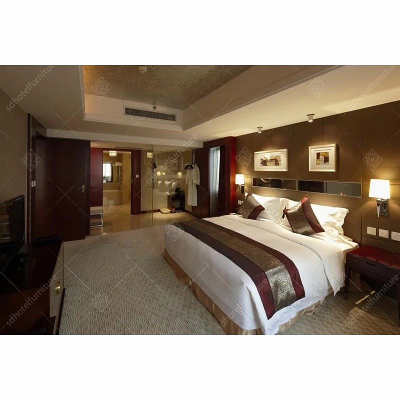 
Custom Made Modern Style Hotel Bedroom Furniture Sets for Hotel Room 