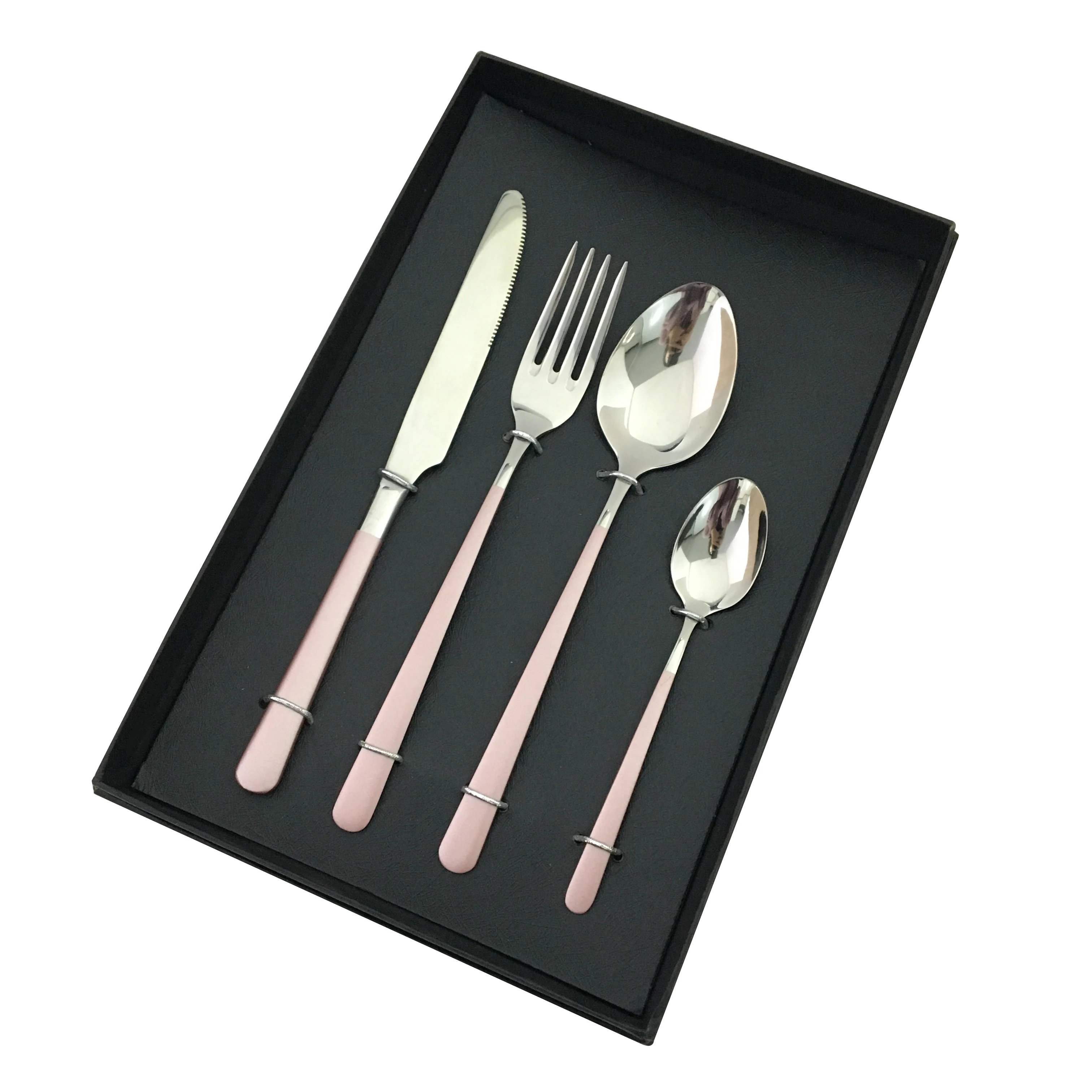 Classical cutlery set,24 pcs spoons forks knives stainless steel cutlery set