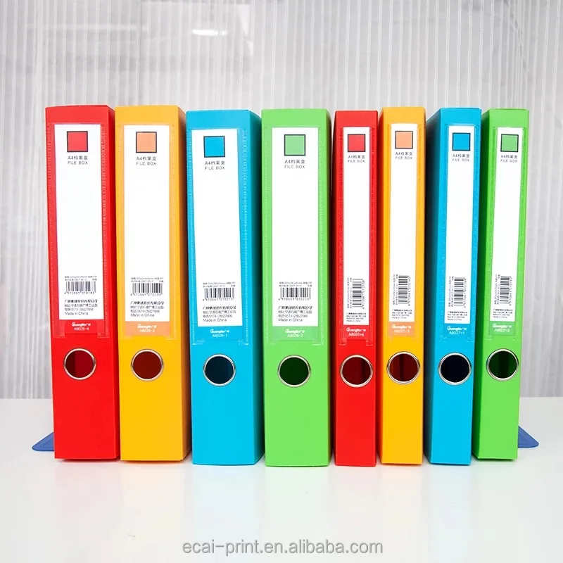 
Customized A4 Plastic File Case Storage Box 