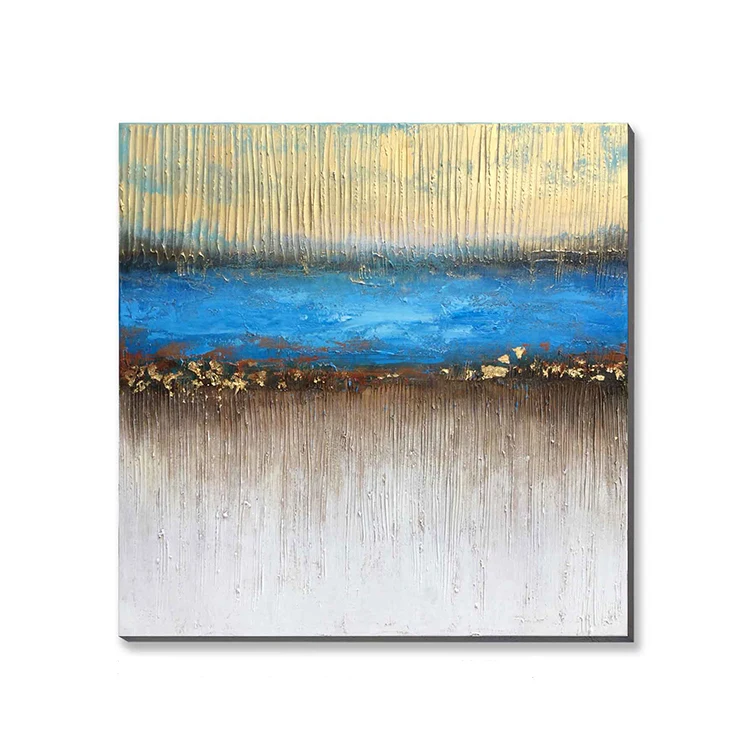 
Abstract Handpainted Stretched oil Painting On Canvas Wall Art Supplies 