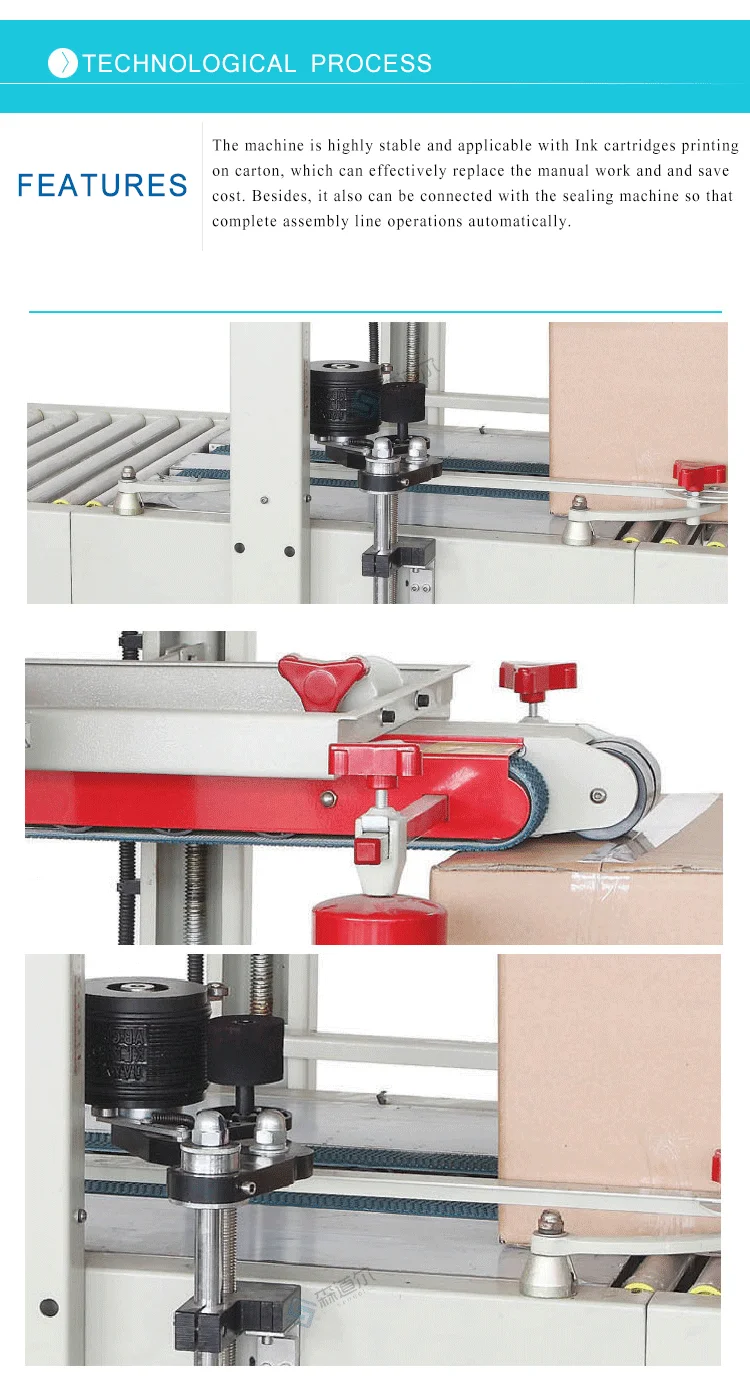 Automatic high-speed Carton printer for Cartons and boxes