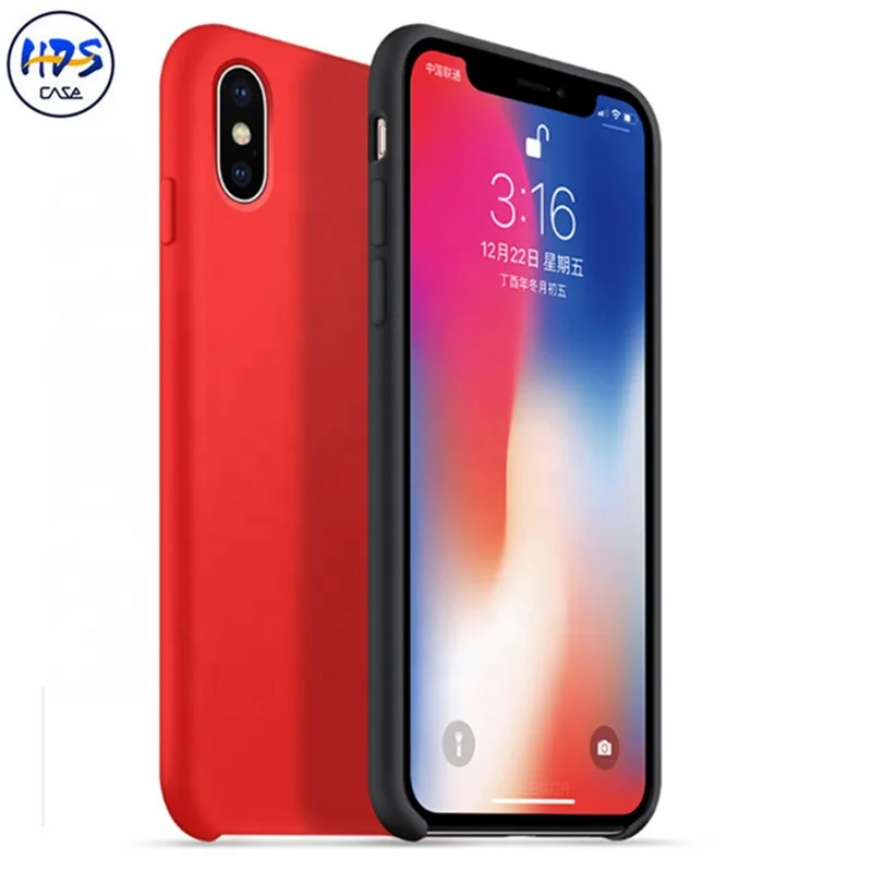 

liquid silicone phone case covers for iphone, Colorful