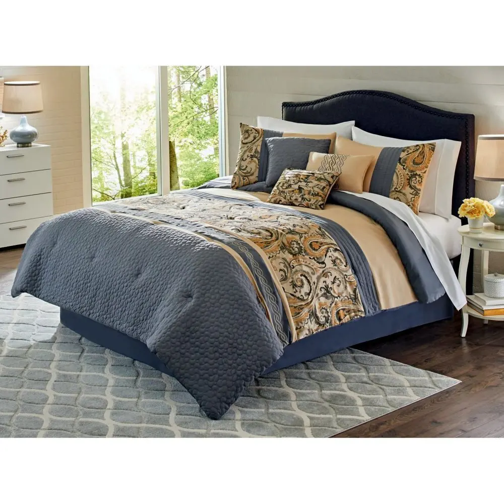 Buy Comforter-Set. 7-piece Home Bedding For Bedroom ...