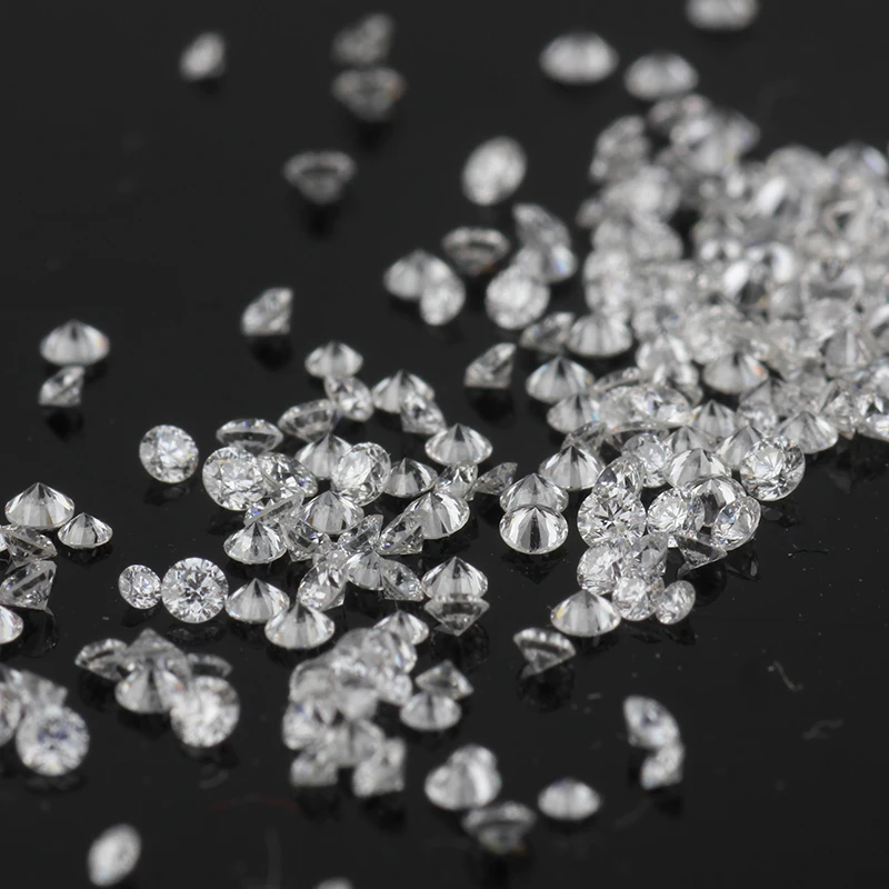 

Factory Price For small size 0.8mm-2mm Hpht / Cvd Synthetic Rough Diamonds Lab Grown Diamond